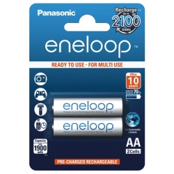 2 x akumulatorki Panasonic Eneloop R6 AA 2000mAh BK-3MCCE/2BE (blister) 1.2V