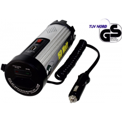 Przetwornica samochodowa e-ast SmartPower SL150-A-12, 150 W, 12 V/DC, Złącze żeńskie Euro, USB