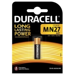 1 x bateria do pilota samochodowego Duracell MN27/27A 12V