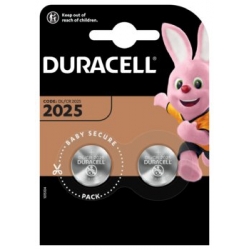 2 x bateria litowa Duracell CR2025/DL2025/ECR2025 3V